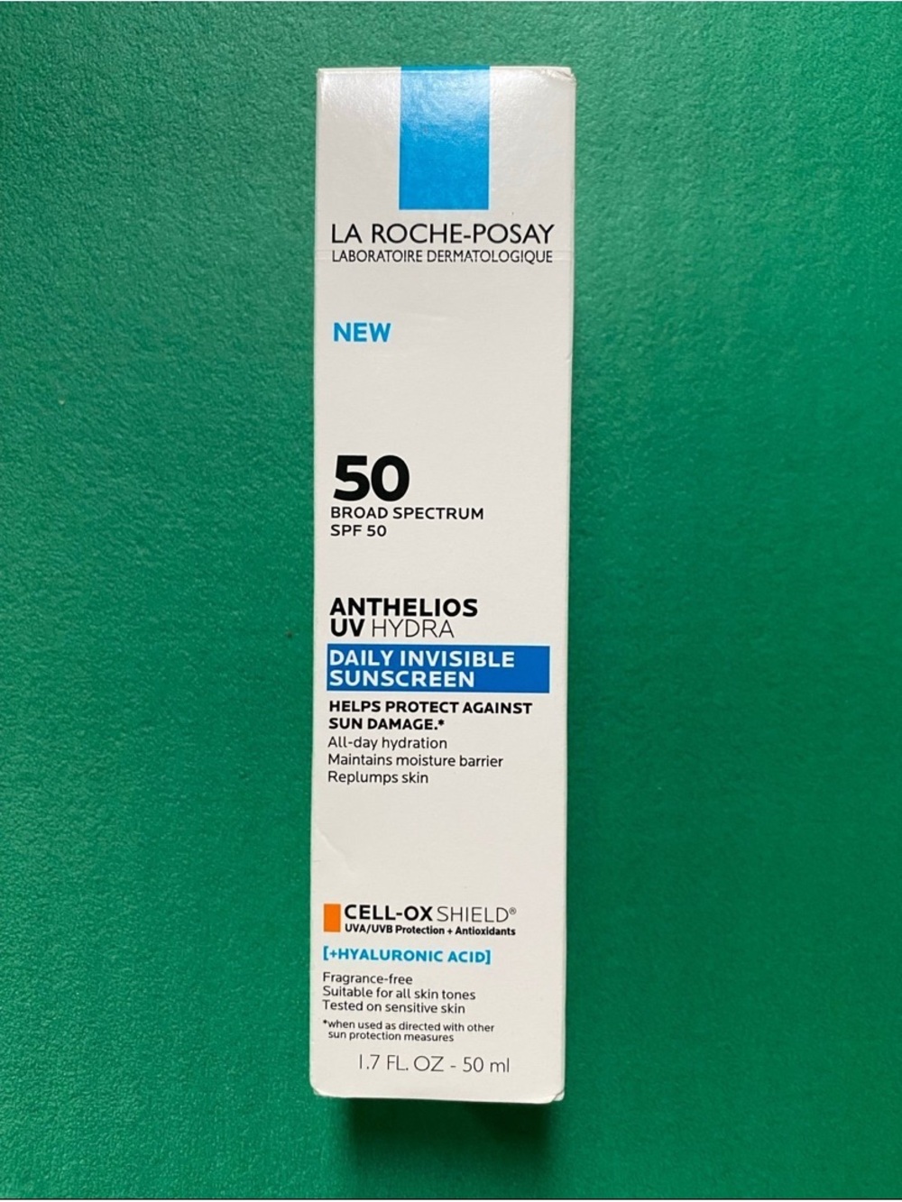 La Roche-Posay Anthelios UV Hydra SPF 50 Daily Invisible Sunscreen